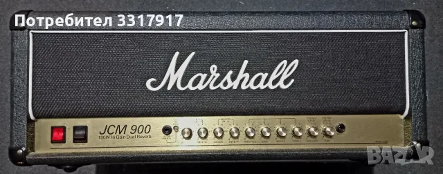 Marshall JCM900 4100 + Marshall 91004 - 2 Button Foot Switch + Hard Case, снимка 1 - Китари - 47021332