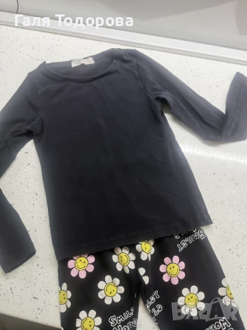 Комплект Зара клин и блуза 122см