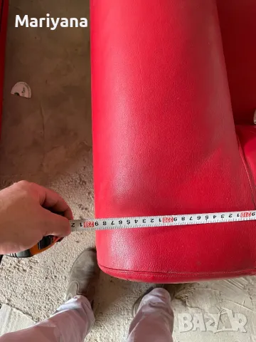 Кожен диван и фотьойл, снимка 8 - Дивани и мека мебел - 50056042