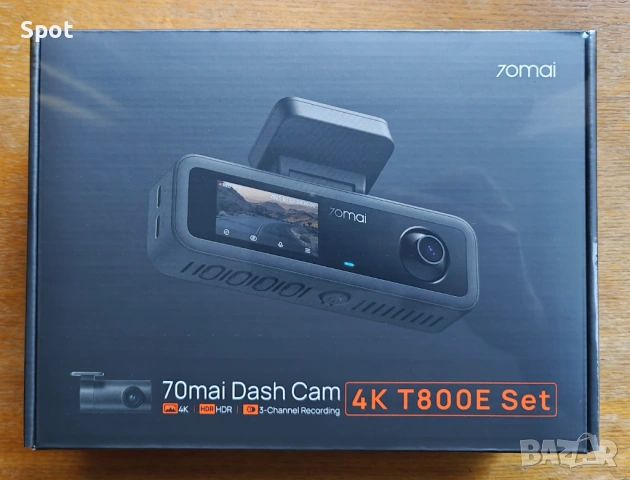 70mai T800E 3в1 видеорегистратор