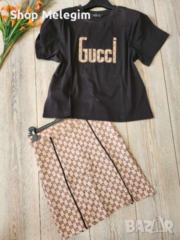 Gucci дамски комплект , снимка 1 - Комплекти - 46080236