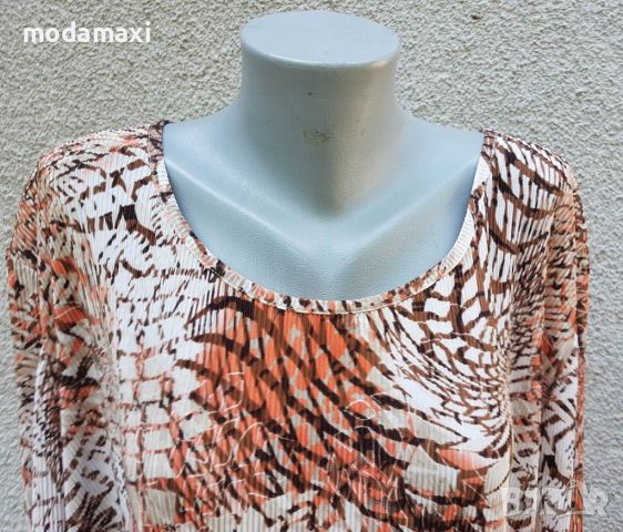 8XL(гигант) Нова блуза M. Collection фризе , снимка 2 - Туники - 45285635