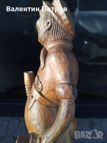 Немска дървена статуетка, снимка 7 - Декорация за дома - 52771272