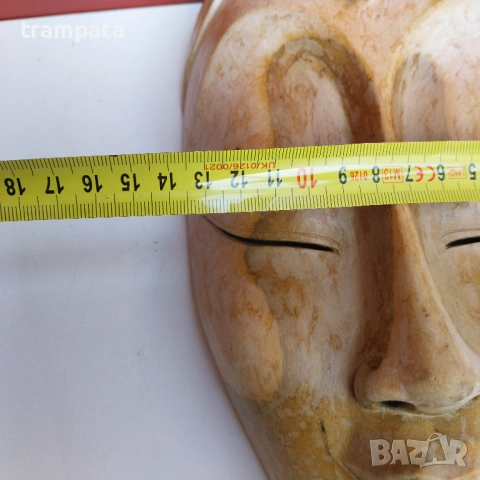 НАЙ ДОБРАТА ОФЕРТА Стара дървена маска Индонезия , снимка 6 - Антикварни и старинни предмети - 53710594