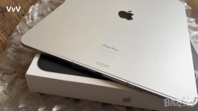 Apple iPad Pro 13” M4 – Silver - WiFi + Cellular - 1TB - Nano Texture Glass (Нов), снимка 15 - Лаптопи за работа - 49350226