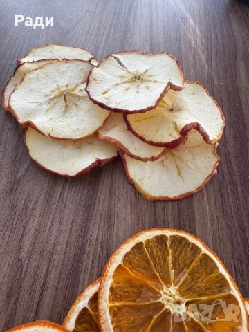 Сушени ябълки за декорация, снимка 3 - Други - 52238733