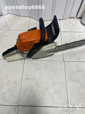Верижен бензинов трион Stihl MS 231 2.0 kW, 2.68 к.с., 35 см., снимка 3 - Градинска техника - 53956452