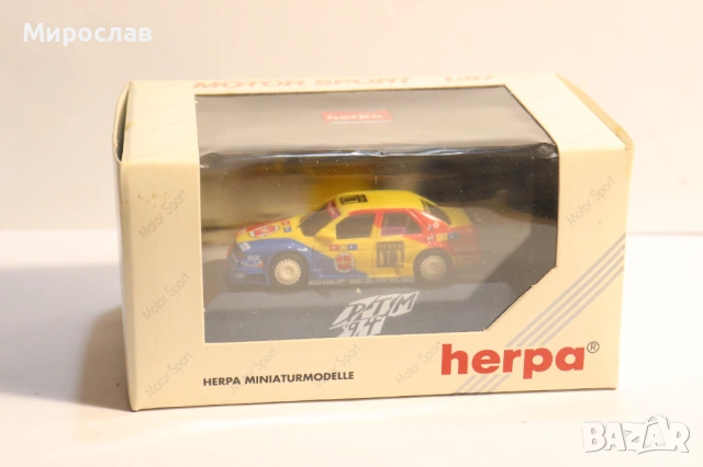 HERPA H0 1/87 ALFA ROMEO 155 МОДЕЛ КОЛИЧКА ИГРАЧКА