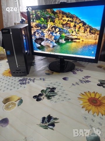 4 ядрен комплект компютър Acer -XC-605