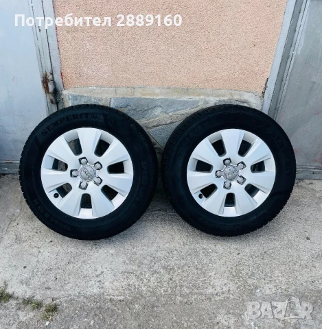 Оригинални 4 броя джанти с летни гуми за Audi A3 2011г, снимка 4 - Гуми и джанти - 50732707