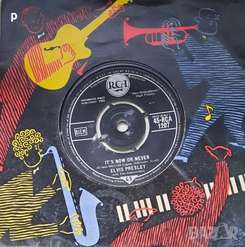 Грамофона плоча на Елвис Пресли