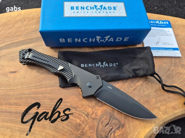Автоматичен нож Benchmade RUKUS 2 automatic 9600BK, снимка 2 - Ножове - 54257481