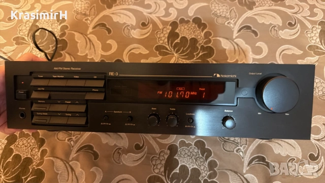 Nakamichi RE-3 receiver ресийвър, усилвател, снимка 2 - Ресийвъри, усилватели, смесителни пултове - 54062836