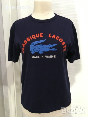 Lacoste Made in France дамска тениска S