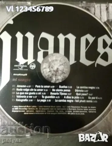 СД - JUANES -mi sangre, снимка 2 - CD дискове - 52095487