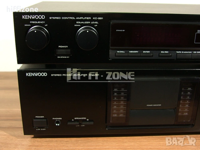  Комплект Kenwood kc-991 / km-991 , снимка 4 - Ресийвъри, усилватели, смесителни пултове - 53646817