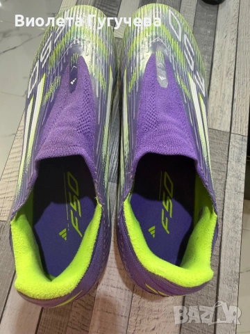 Футболни обувки adidas Adult F50 League без връзки, снимка 5 - Спортни обувки - 53496399