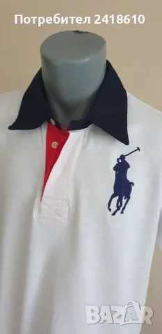 POLO Ralph Lauren Pique Cotton Custom Fit Mens Size L НОВО!ОРИГИНАЛ! Мъжка Тениска!, снимка 8 - Тениски - 46981636