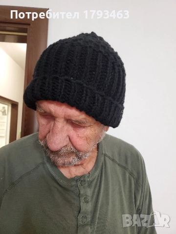 Ръчно плетени мъжки коледни чорапи размер 43, снимка 8 - Мъжки чорапи - 51890805