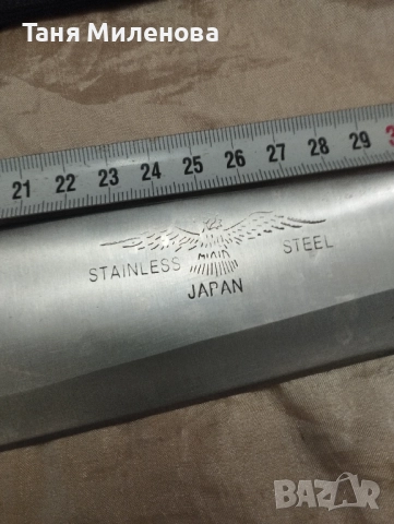 Японски меч / мечете/ 47 см. Оригинал изгодно, снимка 9 - Ловно оръжие - 52922303