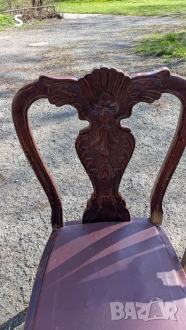 Стари столове , снимка 3 - Антикварни и старинни предмети - 53835799
