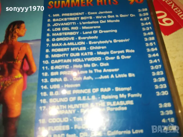 SUMMER HITS 96 CD 2503251859, снимка 12 - CD дискове - 49637411