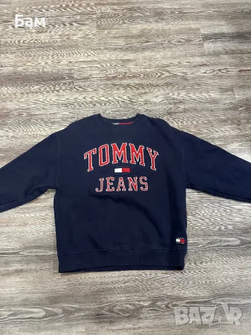 Tommy Jeans Big Logo men’s crewneck размер С , снимка 1 - Блузи - 48921529