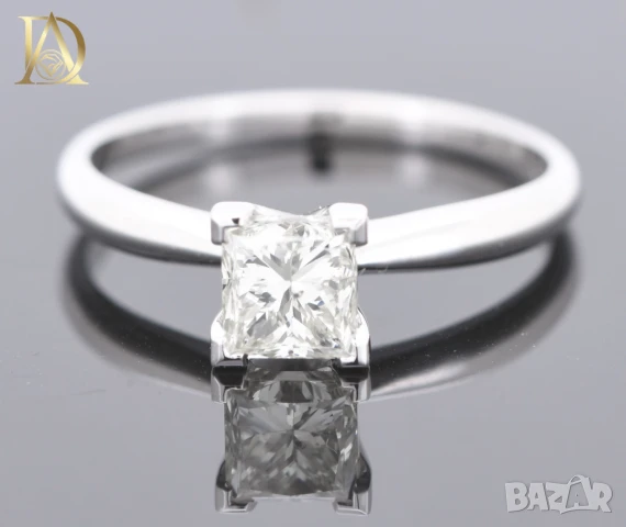 Нов Златен Пръстен с 0.86кт Естествен Диамант, снимка 4 - Пръстени - 42864291