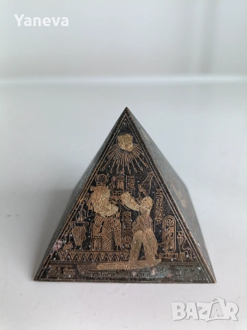 Vintage , бронзови, енергийни пирамиди с египетски мотиви , снимка 11 - Статуетки - 53020015