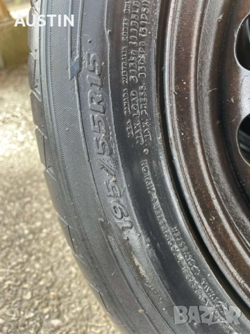 Гуми с джанти летни195/55/15, снимка 8 - Гуми и джанти - 53629291