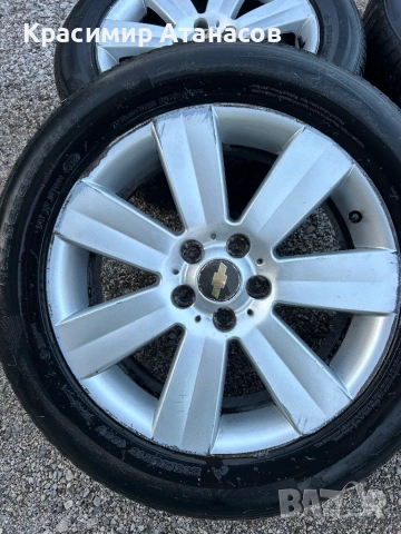 Алуминиеви джанти 18 Цола за Шевролет каптива.2006-2013г, снимка 3 - Гуми и джанти - 53686617