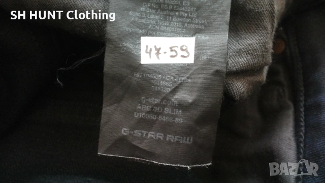 G-STAR ARC 3D SLIM Размер 34 /36 еластични дънки 47-59, снимка 16 - Дънки - 52794935