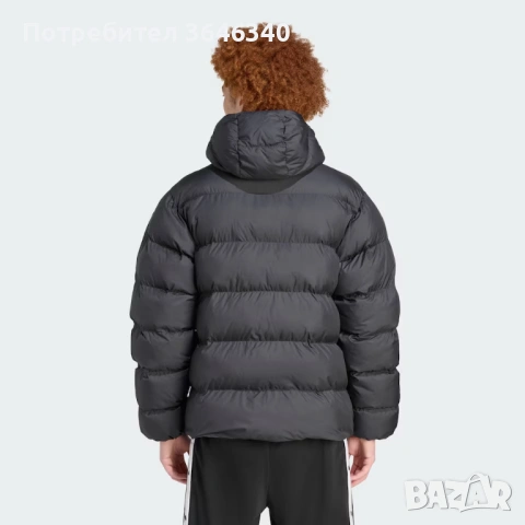 ADIDAS ORIGINALS зимно яке „Tonal Hooded Puffer“ – черно, снимка 2 - Якета - 53205880