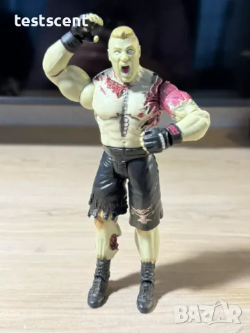 Екшън фигура WWE Brock Lesnar Zombie Monster Series Collection Брок Леснар играчка WWE чудовища, снимка 6 - Други - 48202684