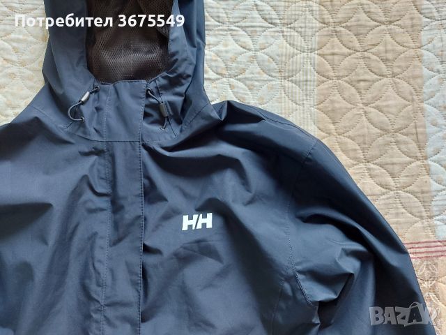 Helly Hansen Men's Seven J Rain Jacket - размер L, снимка 4 - Якета - 45686229