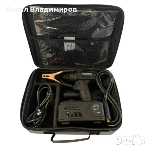 Професионален ръчен инверторен електрожен тип пистолет с дисплей, HAWEK 400A, снимка 2 - Други инструменти - 53616853