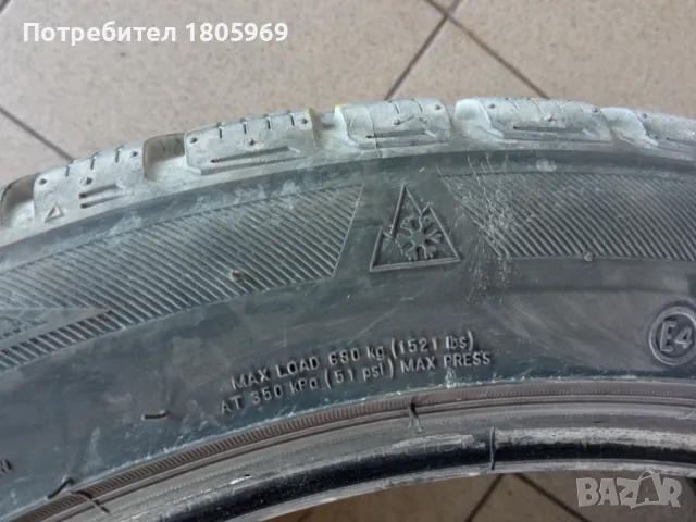 1бр. зимна гума 235/45/19 Bridgestone, снимка 5 - Гуми и джанти - 46933621