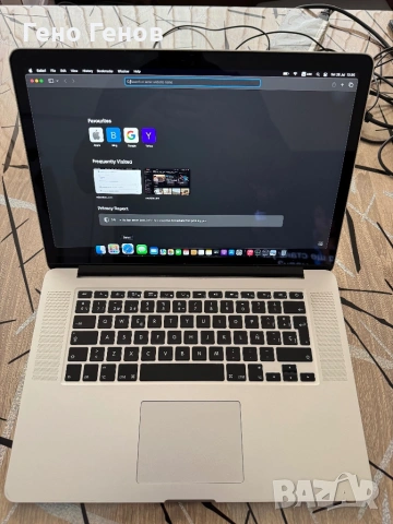 Mackbook Pro 15” retina , снимка 4 - Лаптопи за работа - 54089286