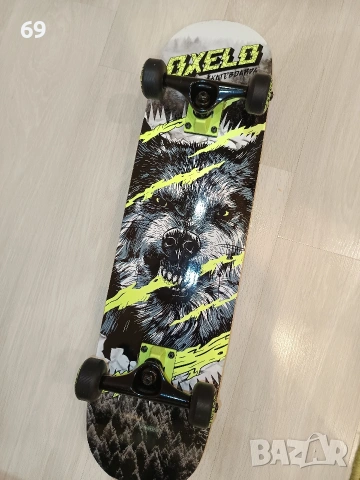 Скейтборд от Декатлон "Oxelo" 78/20 см, снимка 2 - Скейтборд, ховърборд, уейвборд - 53805313