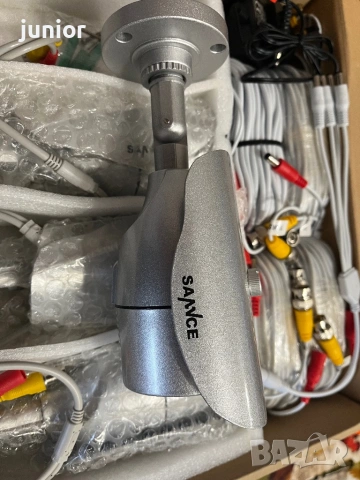 8 броя камери за видео наблюдение Sannce, снимка 2 - Комплекти за видеонаблюдение - 53731784