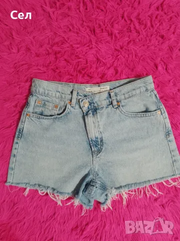 Къси дънкови панталонки Stradivarius 36н