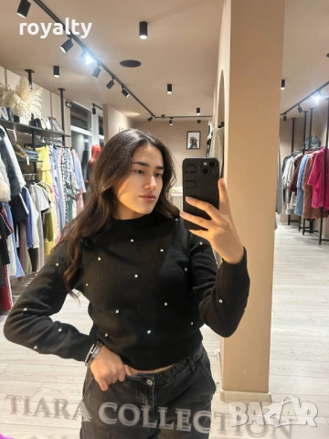 Черна Дамска Блуза 