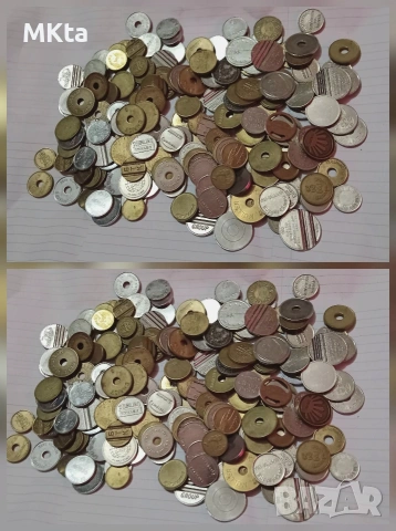 Лот жетони-400бр.