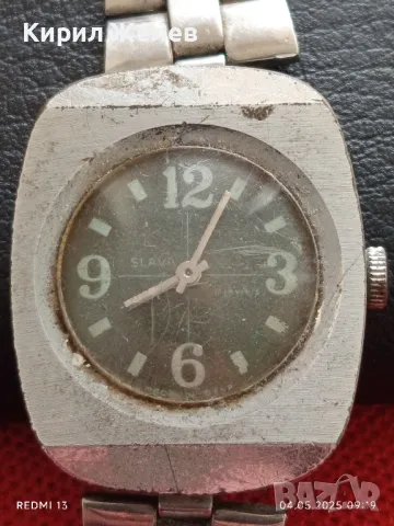 Стар механичен часовник дамски СЛАВА СССР за части ремонт КОЛЕКЦИЯ 41750
