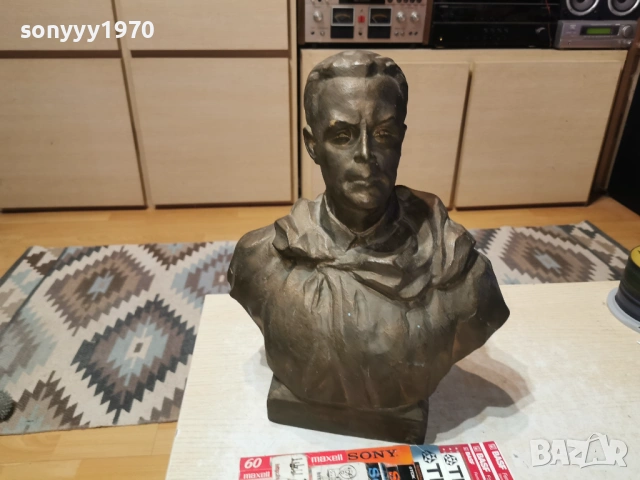 БЮСТ МИКОЛА КУЗНЕЦОВ  1403261956LCHERY1, снимка 11 - Антикварни и старинни предмети - 53840216