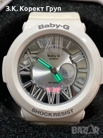  Дамски часовник Casio Baby-G Ana-Digi Neon Illuminator BGA-160-7B1, снимка 2 - Дамски - 46402933
