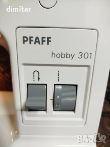 Шевна машина PFAFF HOBBY 301 - 80 W, снимка 4 - Шевни машини - 53721275