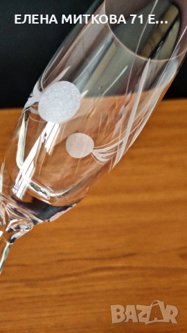 Кристални чаши за бяло и червено вино, снимка 6 - Чаши - 53810435