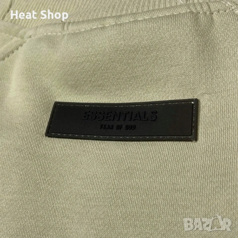 Мъжка блуза Fear Of God Essentials Reflective Logo Sweatshirt, снимка 3 - Блузи - 53186020