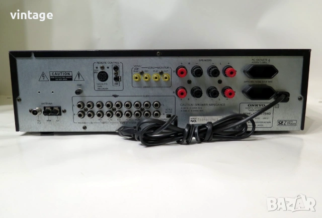 Onkyo TX-7540, снимка 6 - Ресийвъри, усилватели, смесителни пултове - 53834879